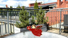 Beautiful Vilnius with a terrace